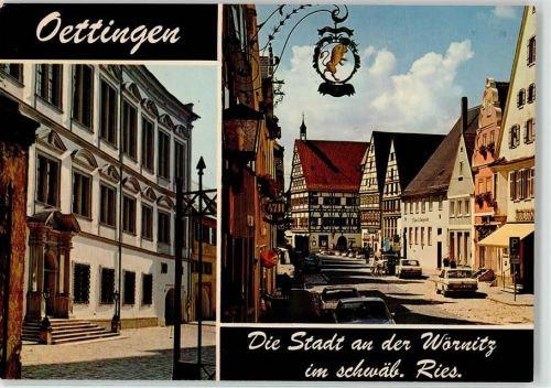 86732 W8867 Oettingen i.Bay. - Schlossstrasse Schloss