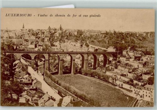 Luxembourg Viaduc de chemin Viadukt Brücke
