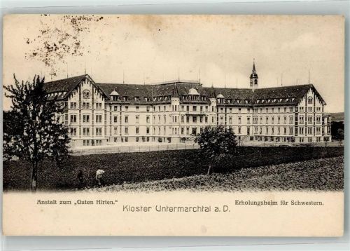 Untermarchtal 1917 Sanatorium Erholungsheim zum Guten Hirten Verlag Schaller Nr. 3096