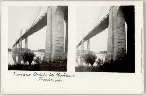 Bordeaux Garonne Brücke