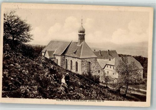 Bischofsheim 1913 Kirche Kloster Kreuzberg