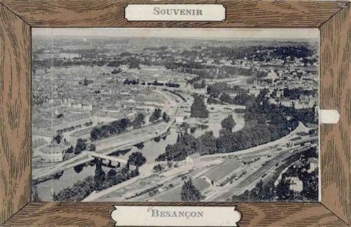25000 Besancon - Besançon (Frankreich) Leporello I-II