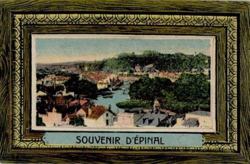 88000 Epinal - Épinal (Frankreich) Leporello I-II
