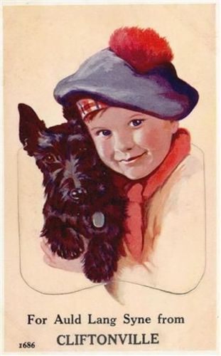 Cliftonville Cliftonville (Grossbritannien) Leporello Kind, Hund I-II (kleine Einrisse bei Leporello-Abdeckung)