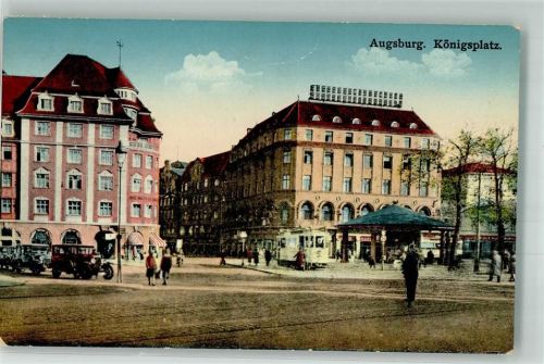 Alsbach Königsplatz Straßenbahn Oldtimer