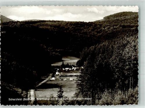 Scharzfeld Das Waldschwimmbad mit Campingplatz im Bremketal