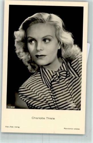 Charlotte Thiele Filmfoto Verlag A 3823-1 Filmschauspieler