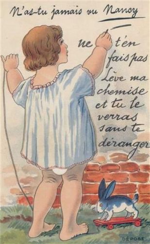 Nancy Nancy (Frankreich) Leporello I-II (kleiner Einriss Leporello-Abdeckung RS, fleckig RS)