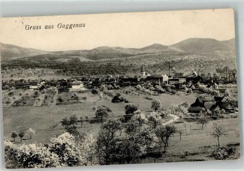 76571 W7560 Gaggenau 1920 Foto AK
