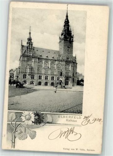 Elberfeld 1900 Rathaus