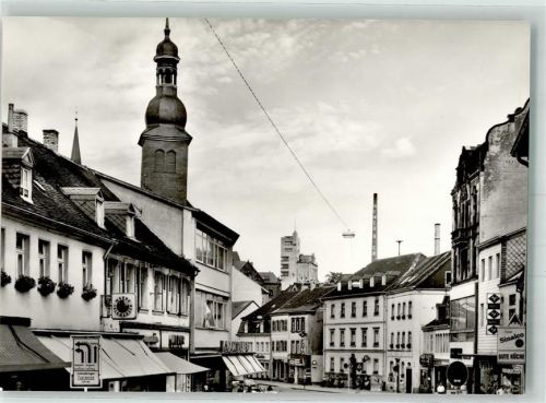 St. Ingbert Kaiserstraße mit St. Engelbert Kirche