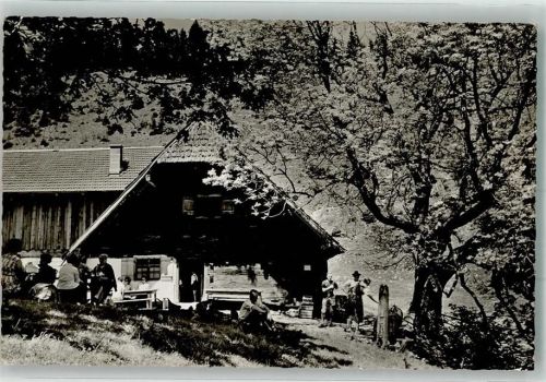 Steiner Alm 1962 Hüttenstempel