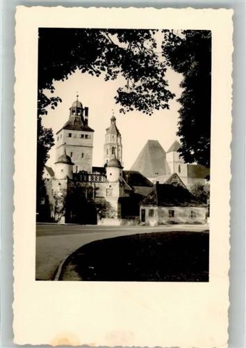 Weißenburg Ellinger Tor mit St. Andreaskirche