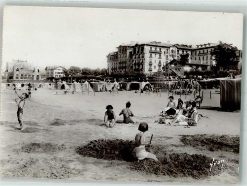 Hendaye Schwimmbad Strand Hotel Eskualduna