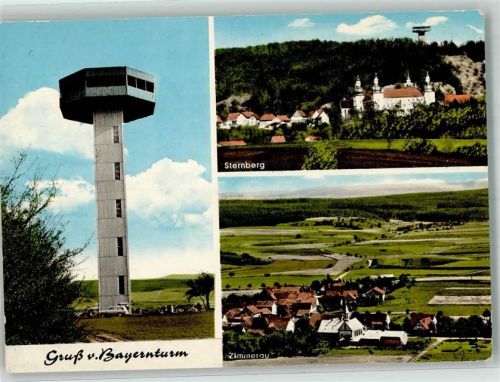 Zimmerau Bayernturm Schloss Sternberg Zimmerau Kirche St. Peter und Paul Fotograf Hemmerich