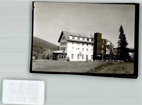 76596 W7564 Herrenwies , Baden FOTO KEINE AK Hotel Herrenwies Ort handschriftlich Foto Original aus Archiv eines Ansichtskartenverlages