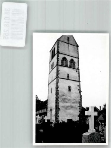 Hochsal Kirche Friedhof Ort handschriftlich Foto Original aus Archiv eines Ansichtskartenverlages