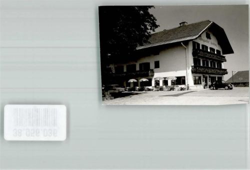 Siegsdorf Gasthaus Hochberg Foto Original aus Archiv eines Ansichtskartenverlages