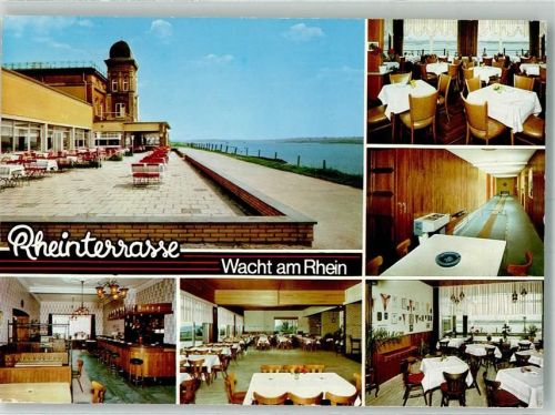 Büderich Gasthaus Rheinterrasse Wacht am Rhein