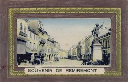 88200 Remiremont - Remiremont (Frankreich) Leporello II- (minimaler Einriss, fleckig RS)