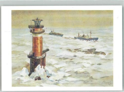 Tallinn 1991 Leuchtturm S.M.S. Navicula e.V. Maritime Philatelisten