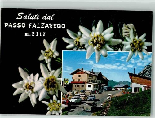 Cortina d'Ampezzo Tankstelle Auto Hotel Passo di Falzarego Edelweiß
