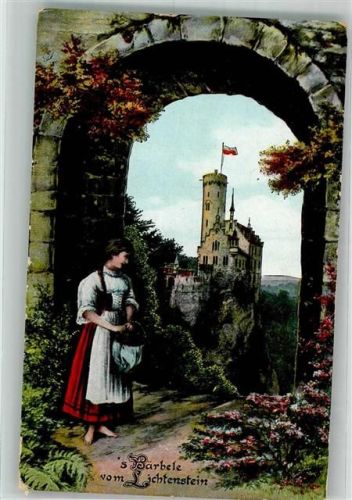 Lichtenstein 1931 Schloss Lichtenstein s´Bärbele