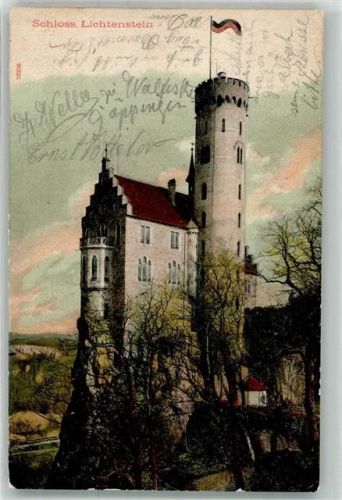 Lichtenstein 1905 Schloss Lichtenstein