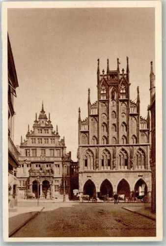 Münster 1935 Bild 97 Rathaus Reichswinterhilfe-Lotterie