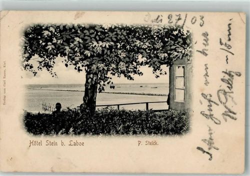 Laboe 1903 Hotel Stein