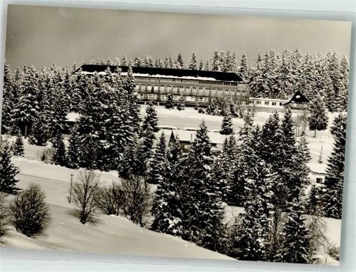 Falkau Krankenhaus Kindergenesungsstätte Schuppenhörnle Winter