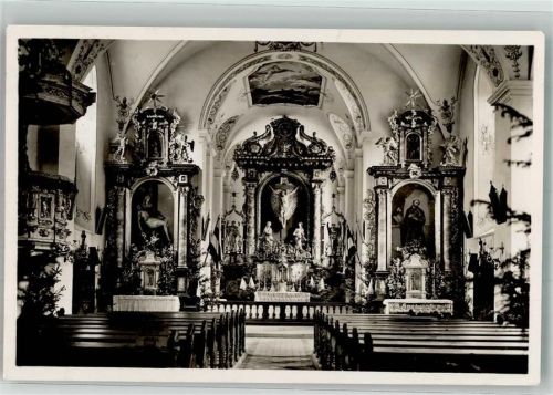 Bischofsheim 1938 Kloster Kirche