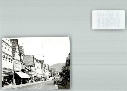 Rinteln VW Käfer Fahrrad Ort handschriftlich Foto Original aus Archiv eines Ansichtskartenverlages