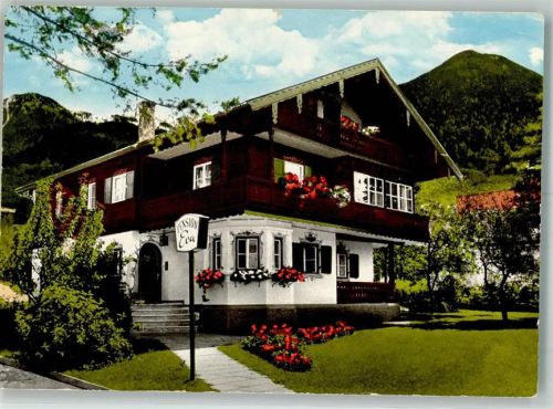 Unterwössen 1976 Pension Eva