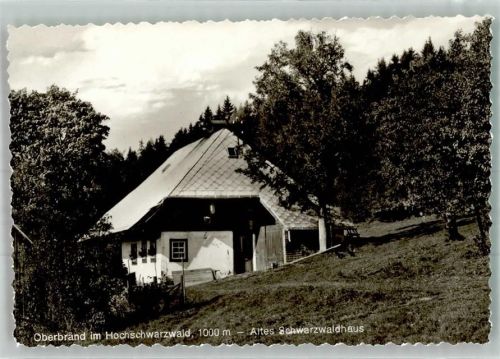 Oberbränd Altes Schwarzwaldhaus