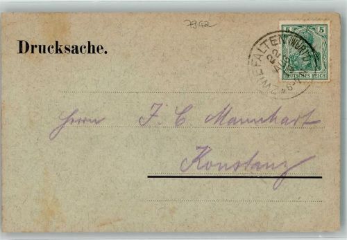 Zwiefalten 1919 J.A. Schwarz Geschäftskorrespondenz