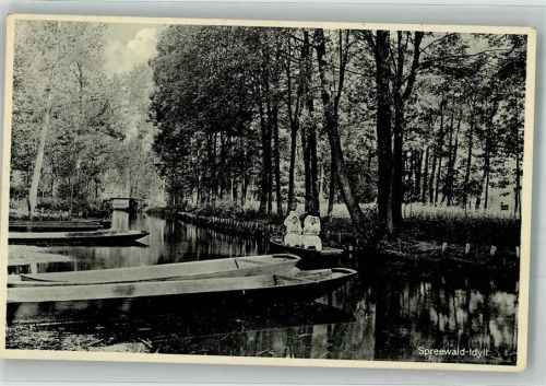 Lübbenau Spreewald Spreekähne Volkstrachten