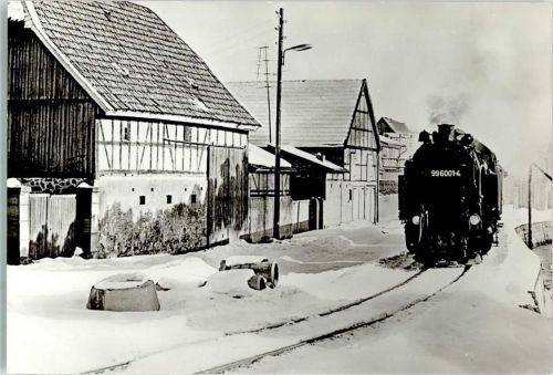 Ilfeld Eisenbahn Harzbahnen Chronik Winter