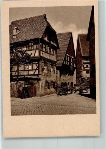 Dinkelsbühl 1934 Fachwerkhäuser Fotograf Kester N.S. Volkswohlfahrt