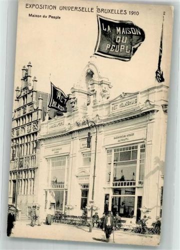 Brüssel Maison du Peupl 1910