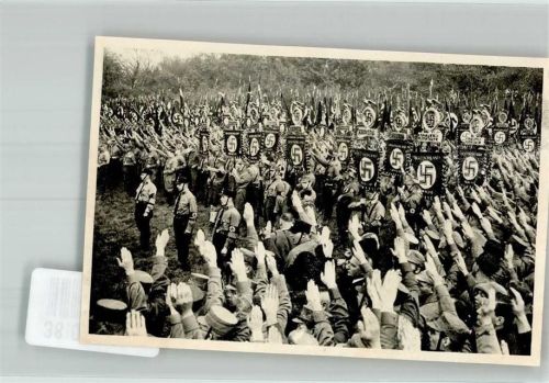 Braunschweig Sammelbild Aufmarsch der SA auf dem Franzensfeld Album Nr. 8 Deutschland erwacht Nr. 87
