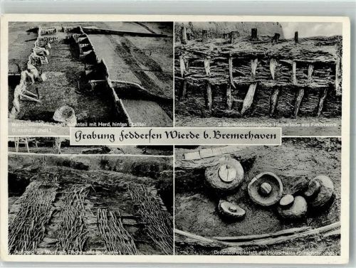 Bremerhaven Grabung Feddersen Wierde Wurtensiedlung