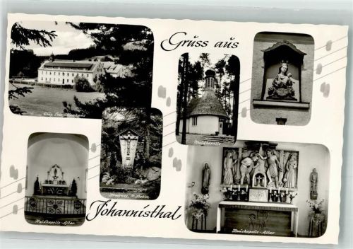 Johannisthal Kreuzweg Waldkapelle Hauskapelle - Altar Diözesan -Exerzitienhaus
