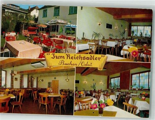 Buchen Gasthaus Pension Zum Reichsadler Informationskarte