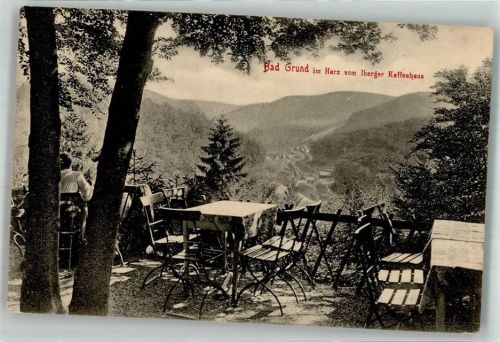 Bad Grund 1916 Gasthaus Iberger Kaffehaus Feldpost WK I