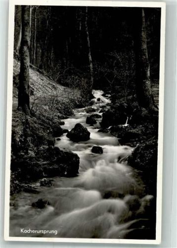 Aalen 1941 Kocherursprung Feldpost WK II