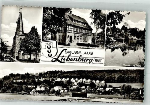 Liebenburg Stadtwappen Am Teich Kreis-Sparkasse