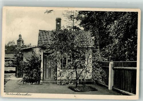 Neudietendorf Gartenhäuschen Erdmuth Dorotheenschule