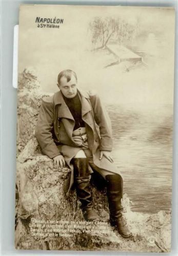 Der französische Kaiser auf der Insel St. Helena Fotostudioaufnahme 3219/5