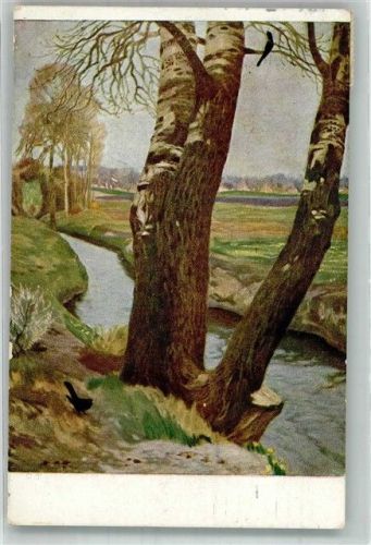 1917 sign. Horst-Schulze Amsellieder Serie VIII 1.